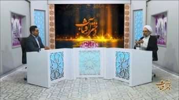 امام زمان علیه السلام و حضرت معصومه سلام‌الله‌علیهما